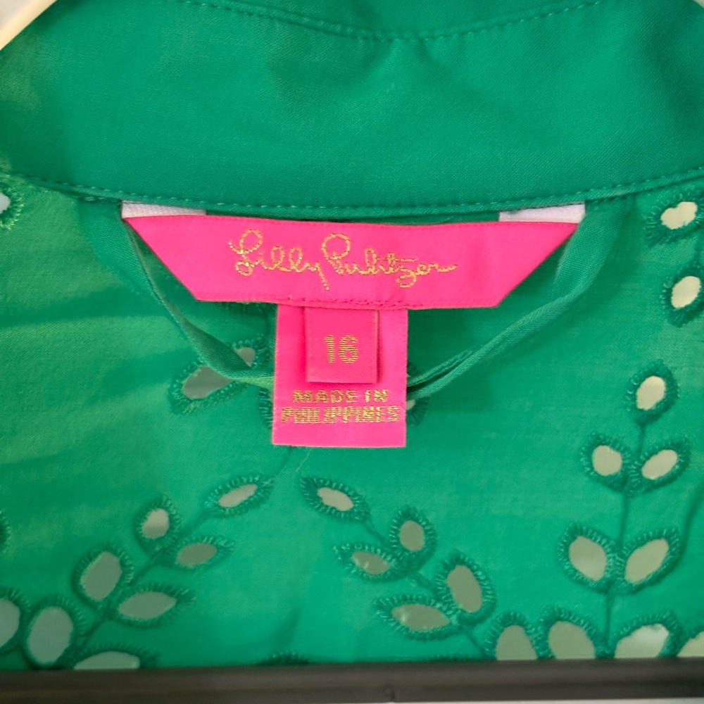 Lilly Pulitzer Amrita Eyelet Midi Dress - Picture 3 of 12